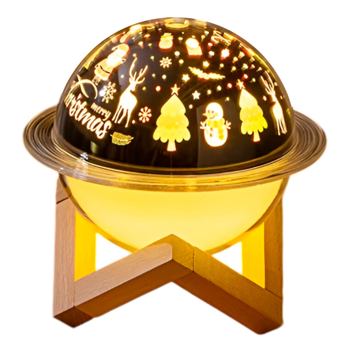 Humidificador Led Navidad Deco