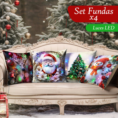 Set Fundas Navidenas