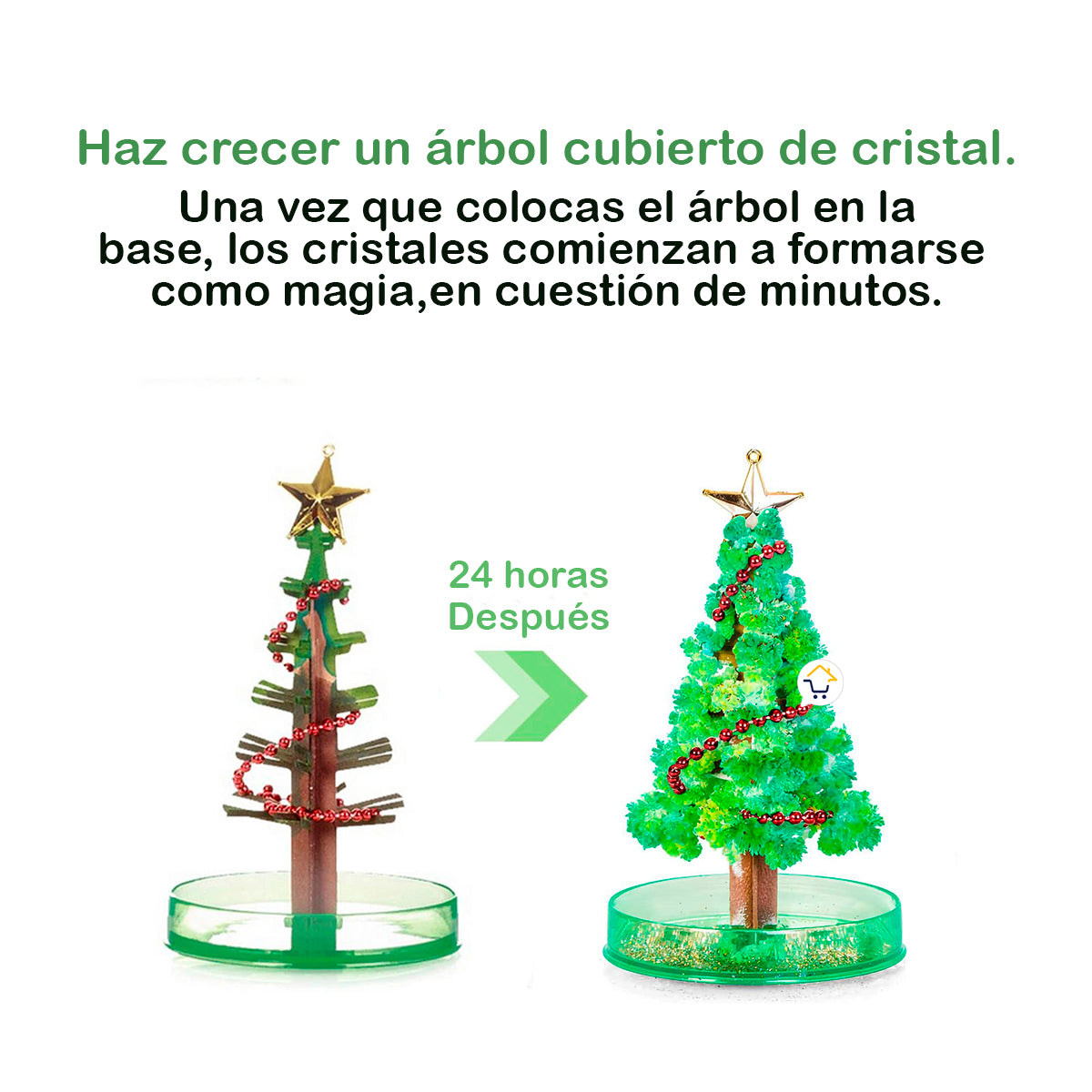 Mini Árbol Mágico y Lleva un Kit de Velitas X6  GRATIS!