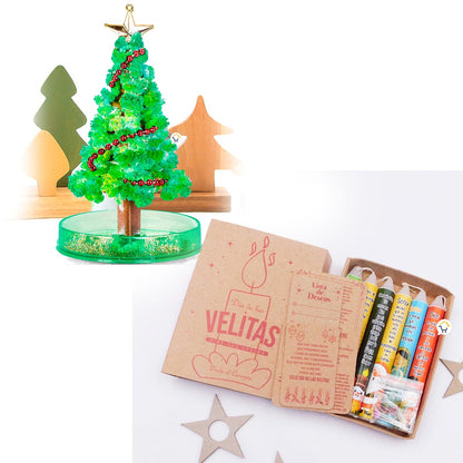 Mini Árbol Mágico y Lleva un Kit de Velitas X6  GRATIS!